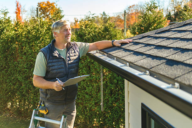 Professional Roofing technician working in Blain, PA